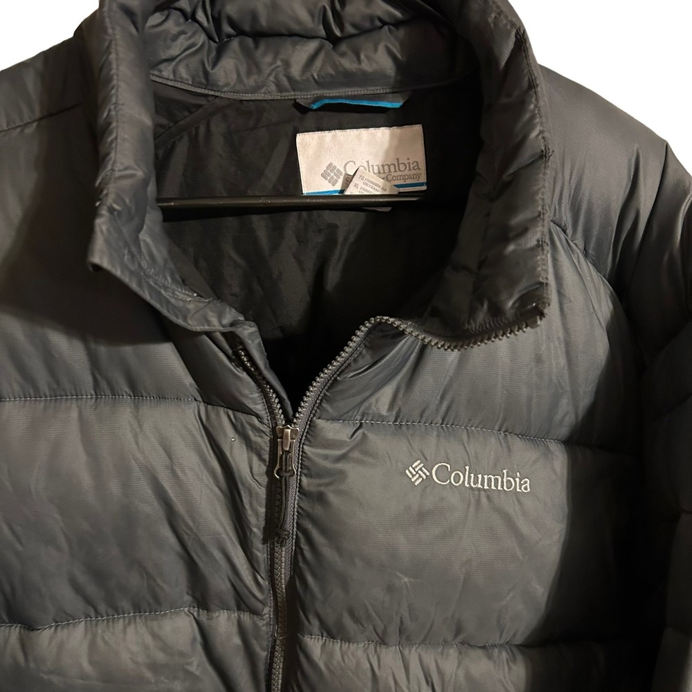 Mens XL Columbia Puffer Jacket Thermal  Insulated Long Sleeve X-Large